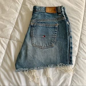 Vintage Tommy Hilfiger High Waisted Cutoff Shorts